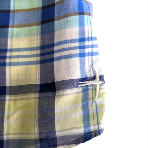 Relwen Shirts Relwen Plaid Long Sleeve Botton Down Shirt Mens. Size Small - Picture 5 of 7